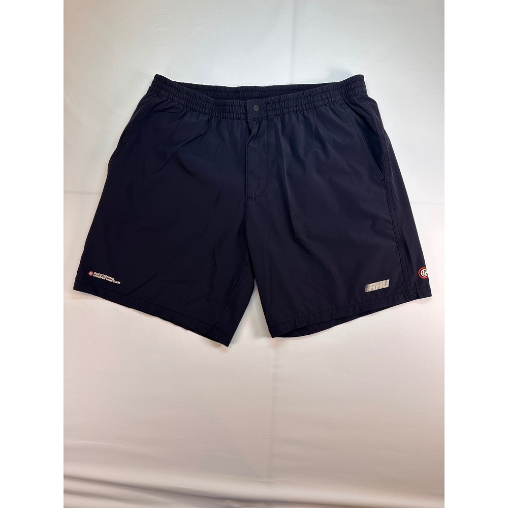 Zara x Rhuigi Navy Blue Redesigning Human Uniform Shorts Mens Large RHU